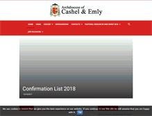 Tablet Screenshot of cashel-emly.ie